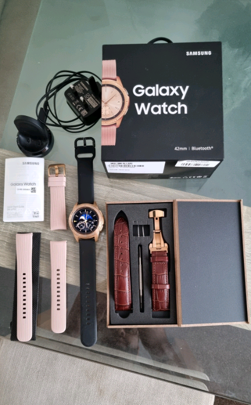 samsung galaxy watch 42 mm rose